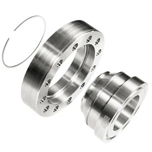 Monel K500 Spiral takket Finish drejelig ringflange