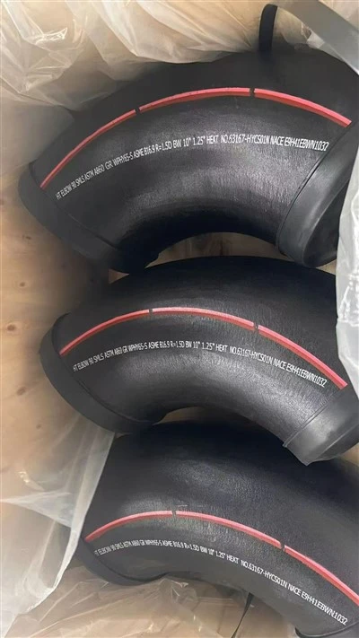 10" ASTM A860 WPHY65 S 90 graders SMLS albue