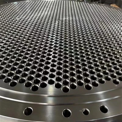 Stor diameter rustfrit stål 316 rørpladeflange